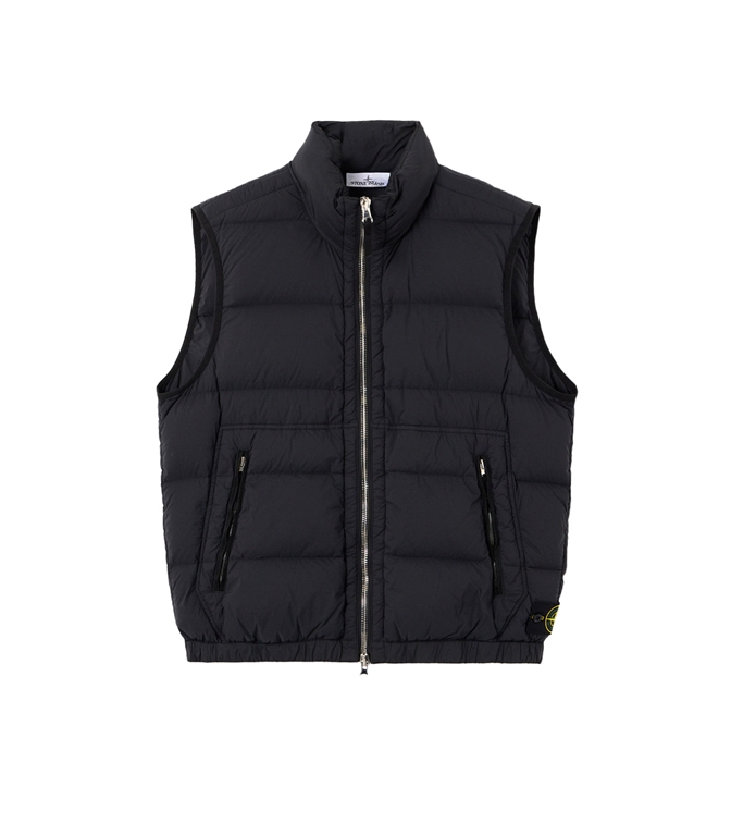 Stone Island - Gilet - seamless tunnel nylon down-tc nero